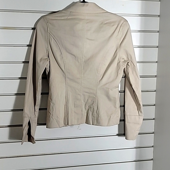 Jenni n Jess Jacket Military Influence Design Front  Tan 6 (Price Firm) - Picture 2 of 8